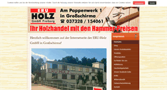 Desktop Screenshot of eru-holz.de